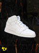 Air Jordan 1 Mid "Triple White"