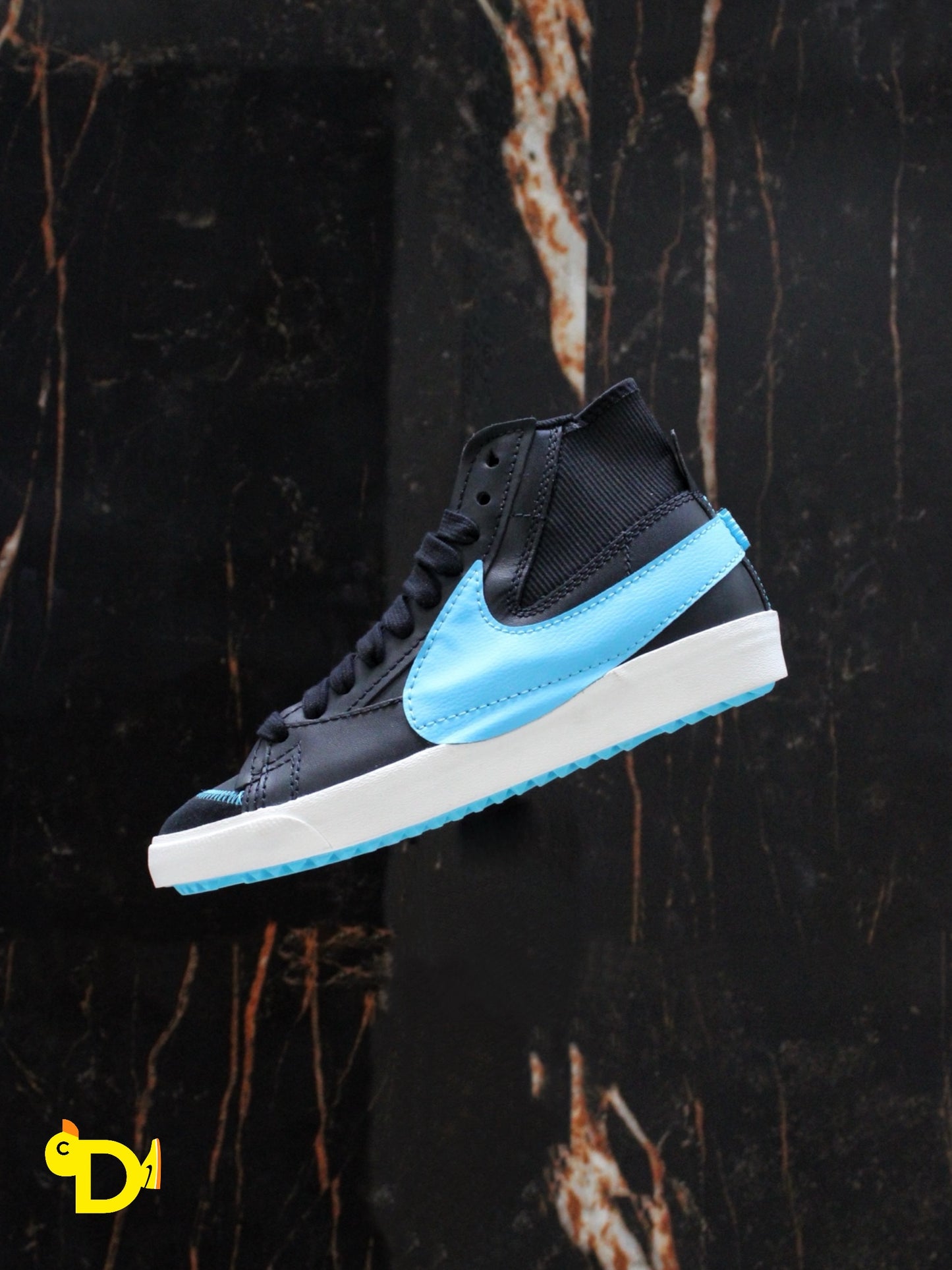 Nike Blazer Mid 77 Jumbo "Black Baltic Blue"