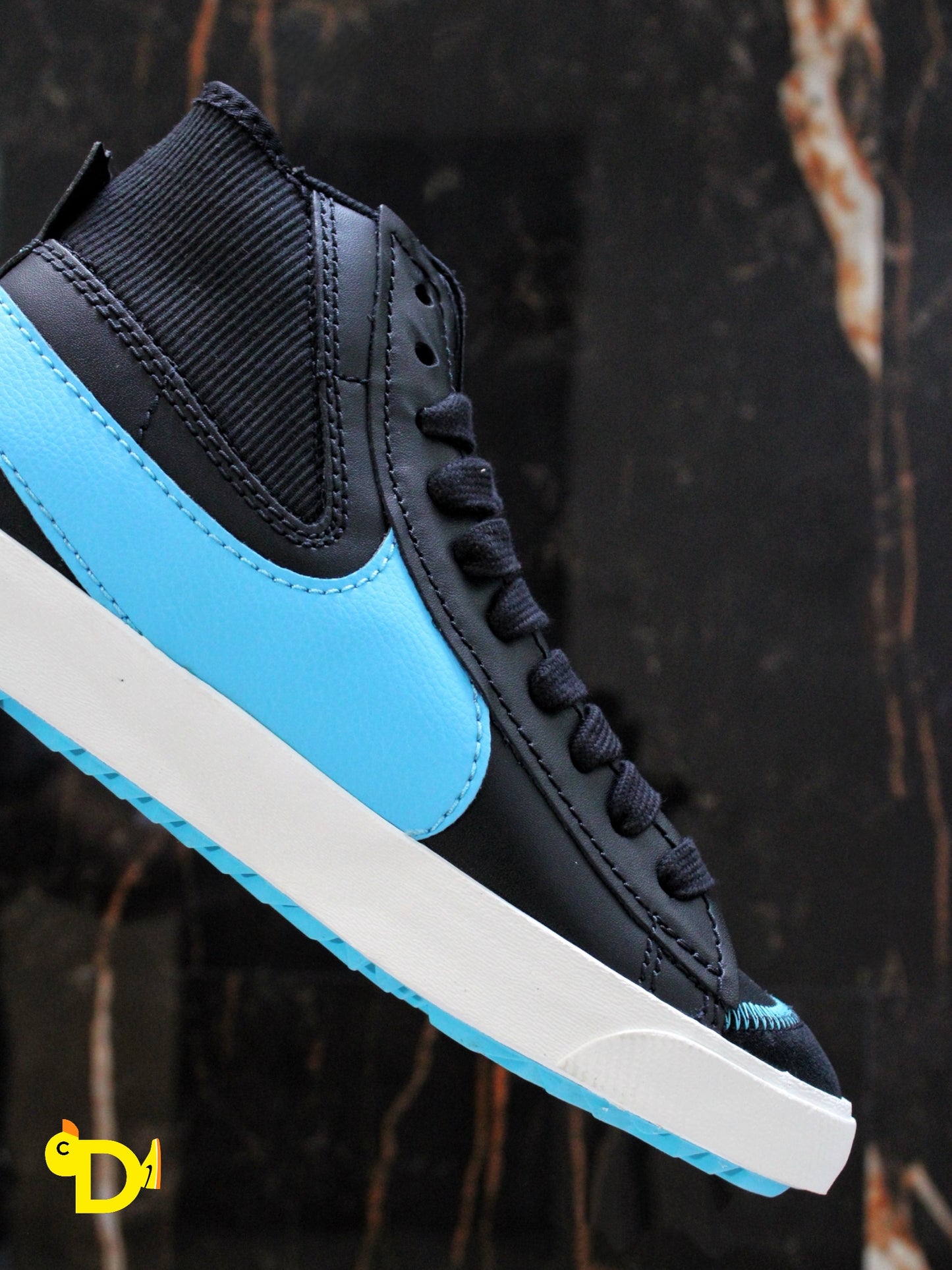 Nike Blazer Mid 77 Jumbo "Black Baltic Blue"