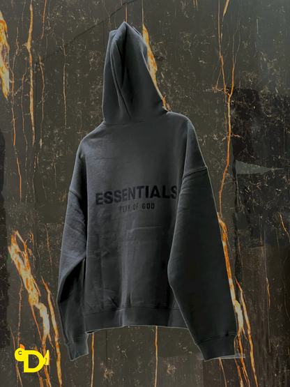 Fear Of God Essentials Hoodie "Stretch Limo/Black"