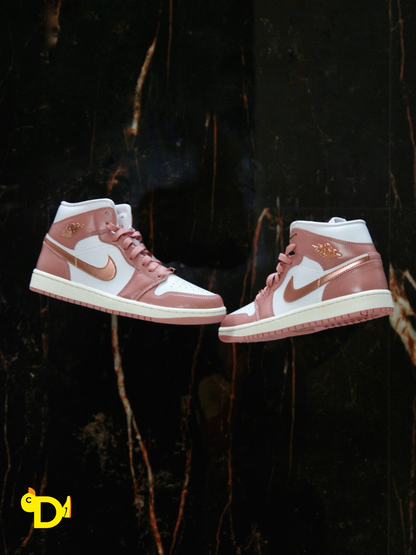 Jordan 1 Mid SE "Red Stardust"