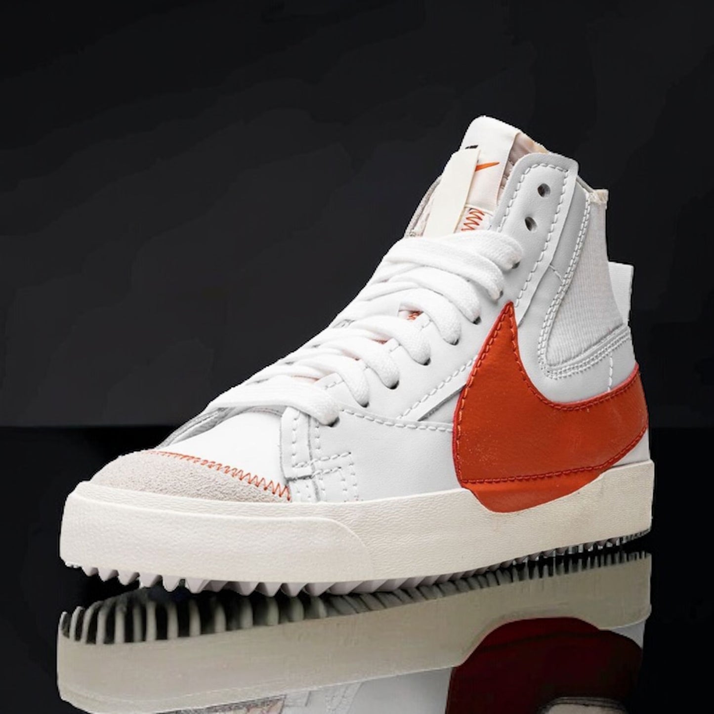 Nike Blazer Mid 77 Jumbo "White Total Orange"