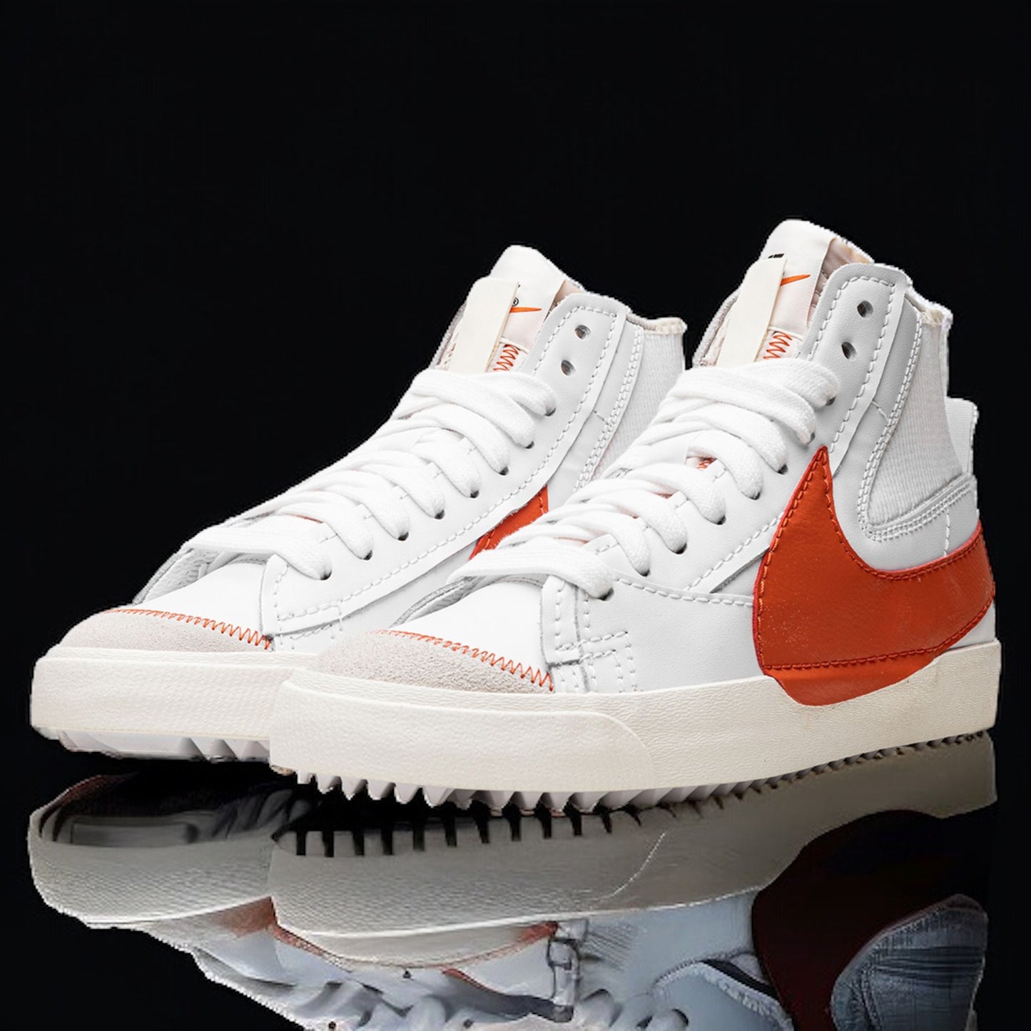 Nike Blazer Mid 77 Jumbo "White Total Orange"