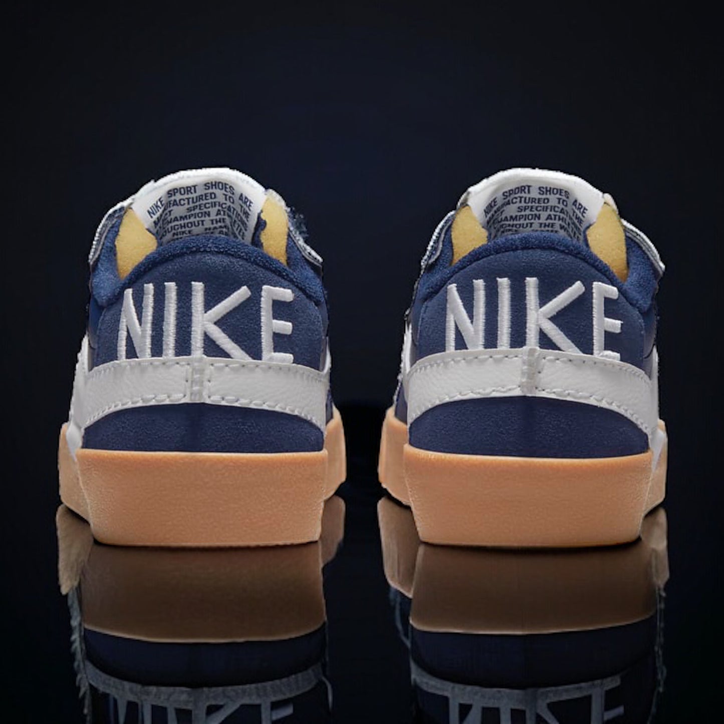 Nike Blazer Low 77 Jumbo "Midnight Navy Gum"