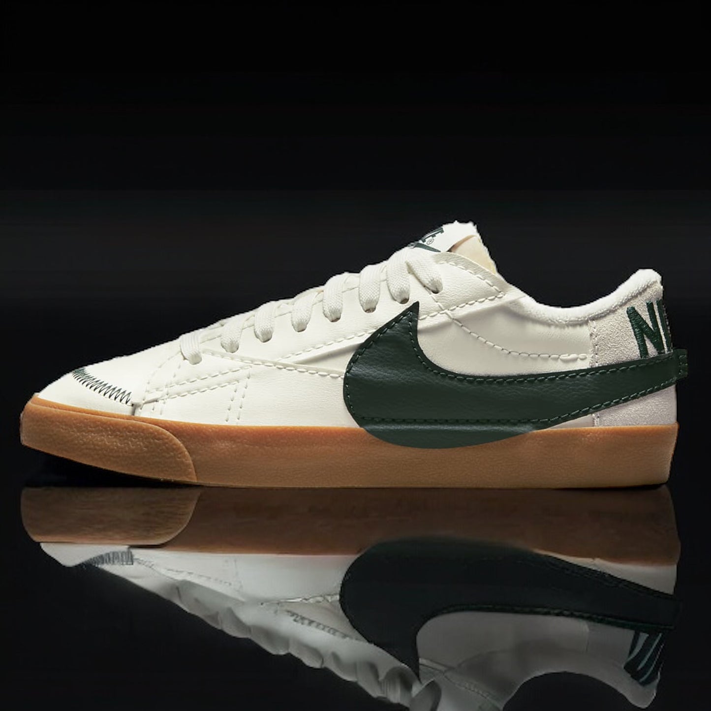 Nike Blazer Low 77 Jumbo "Sail Pro Green Gum"