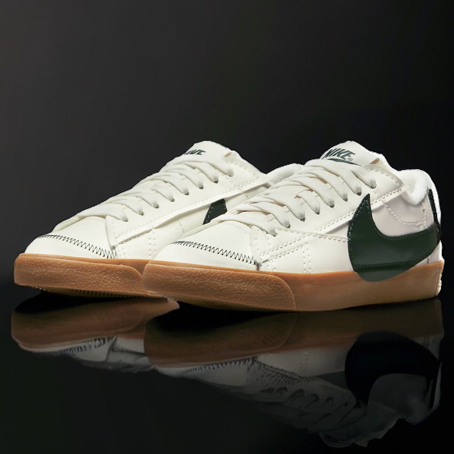 Nike Blazer Low 77 Jumbo "Sail Pro Green Gum"