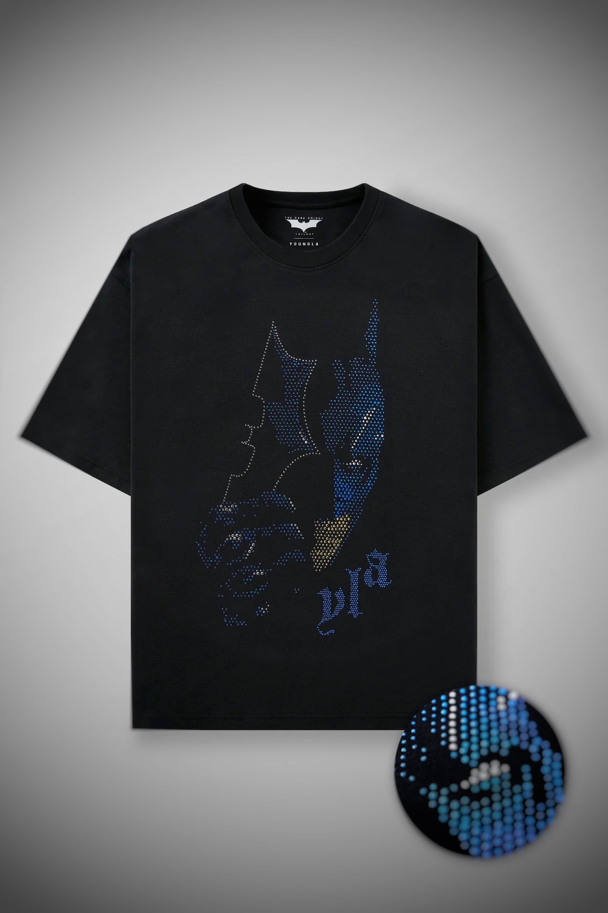 4257- Batman Rhinestone Tees -BatmanR