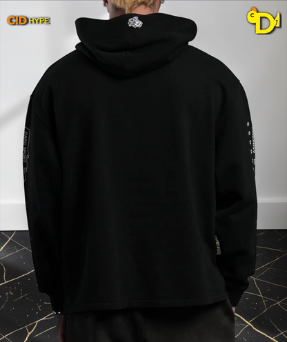 Blood Thirsty Webs "Moaty" Hoodie in Black