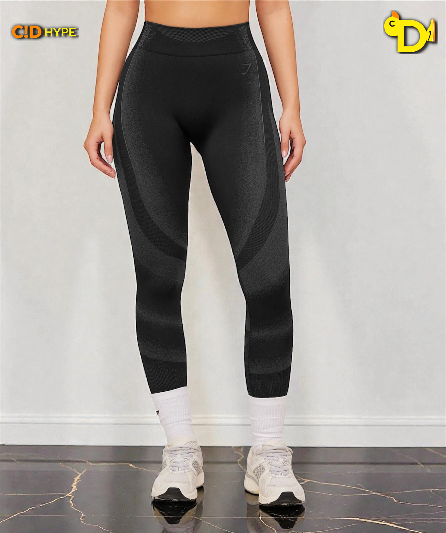 Charge Seamless Leggings “Black/Graphite Grey”