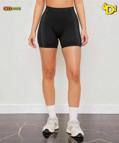 Charge Seamless Shorts “Black/Graphite Grey”