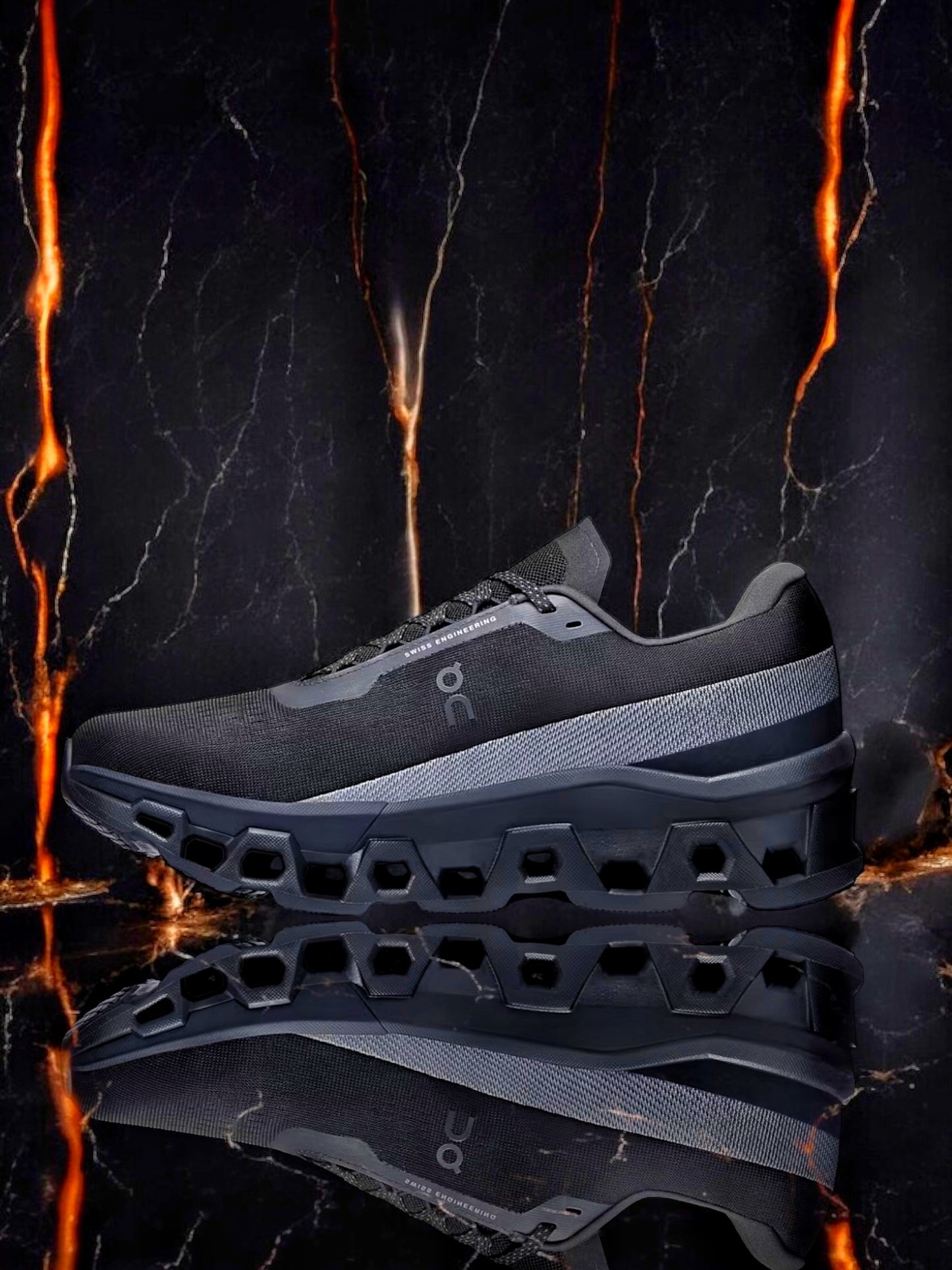 Cloudmonster 2 "Black-Black”