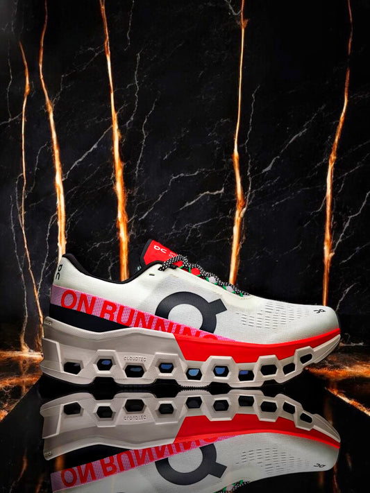 Cloudmonster 2 "Ivory/Red"
