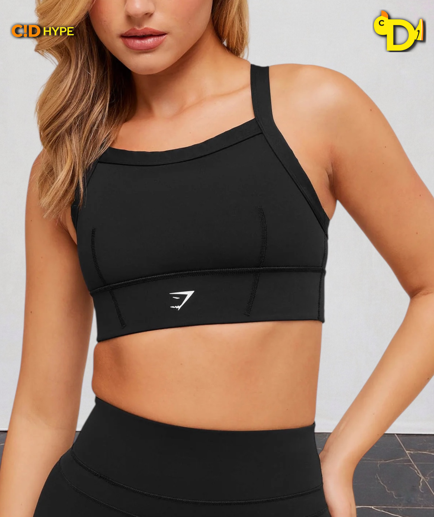 Compression Sports Bra “GS Black”