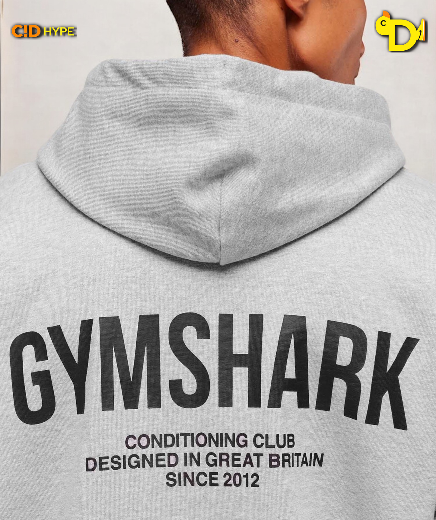 Conditioning Club Hoodie "Light Grey Core Marl"