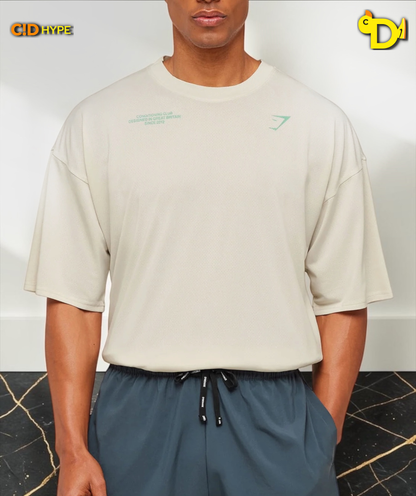 Conditioning Club Washed T-Shirt "Soft White/Pop Turquoise/Wash"