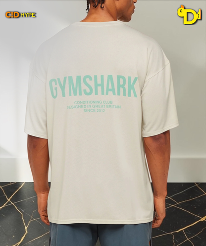 Conditioning Club Washed T-Shirt "Soft White/Pop Turquoise/Wash"