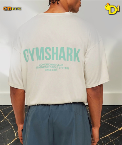 Conditioning Club Washed T-Shirt "Soft White/Pop Turquoise/Wash"