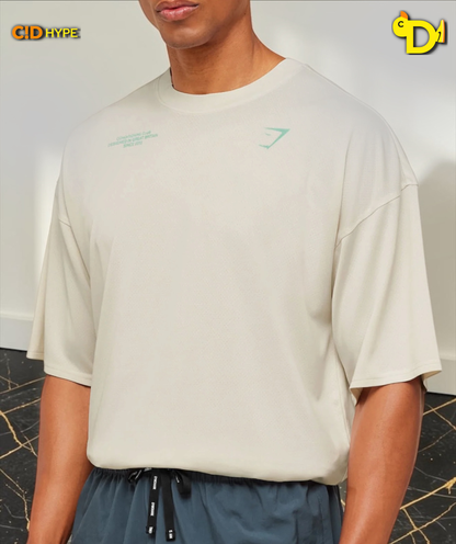 Conditioning Club Washed T-Shirt "Soft White/Pop Turquoise/Wash"