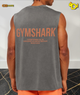 Conditioning Club Washed Tank "Black/Dayglow Peach/Wash"