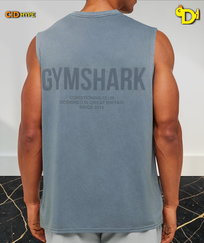 Conditioning Club Washed Tank "Iron Blue/Wash"