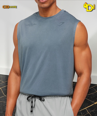 Conditioning Club Washed Tank "Iron Blue/Wash"
