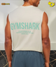Conditioning Club Washed Tank "Soft White/Pop Turquoise/Wash"