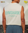 Conditioning Club Washed Tank "Soft White/Pop Turquoise/Wash"