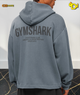 Conditioning Club Washed Zip Through Hoodie "Iron Blue/Wash"