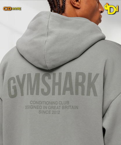 Conditioning Club Washed Zip Through Hoodie "Smokey Grey/Wash"