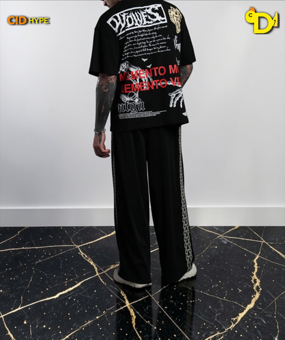 Create V2 "Premium" Oversized Tee in Black