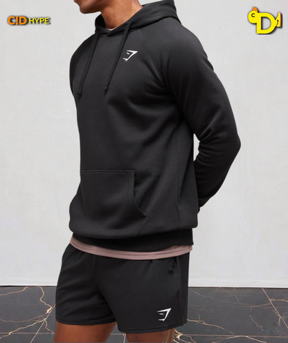 Crest Hoodie "Black"