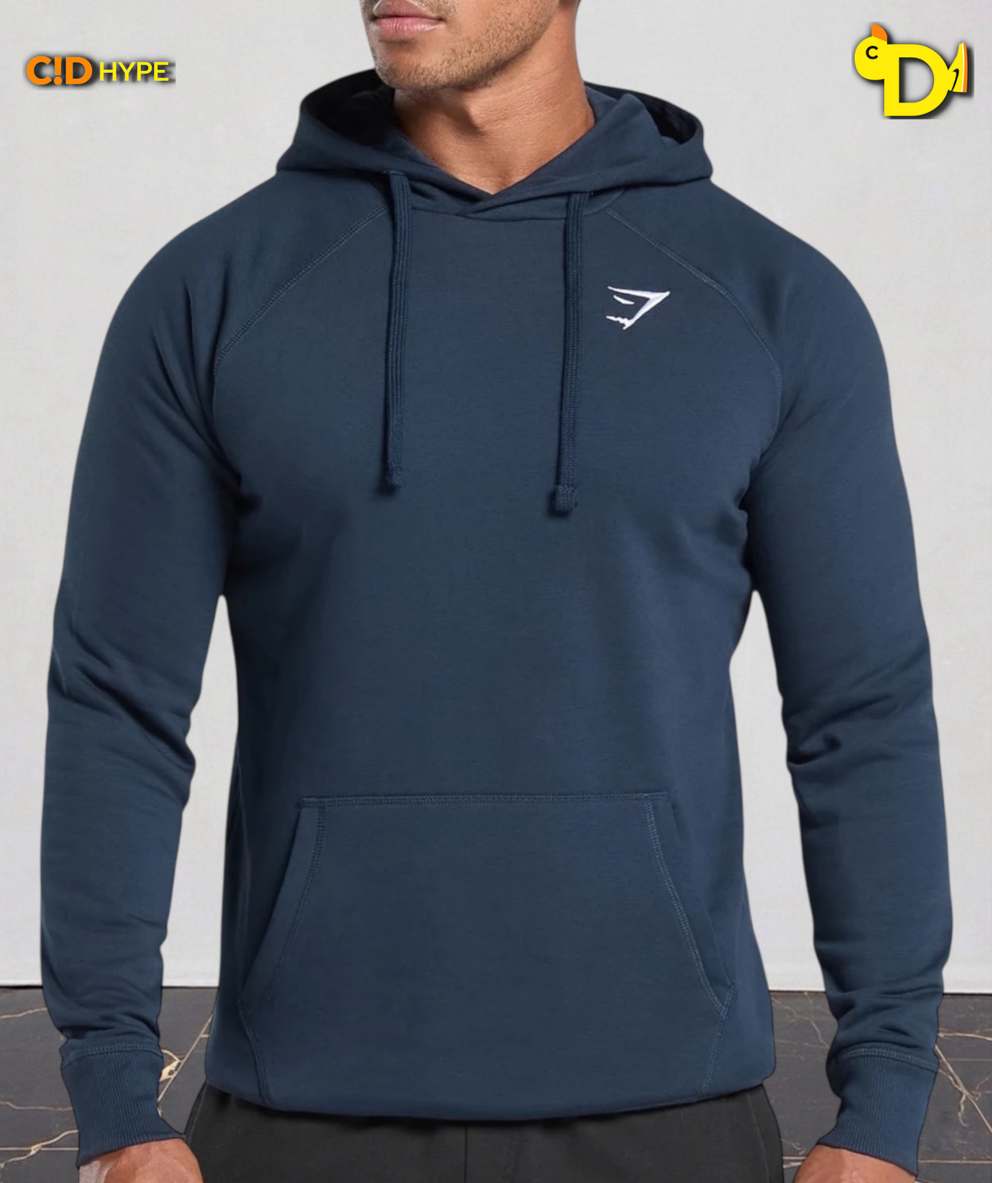 Crest Hoodie "Navy"