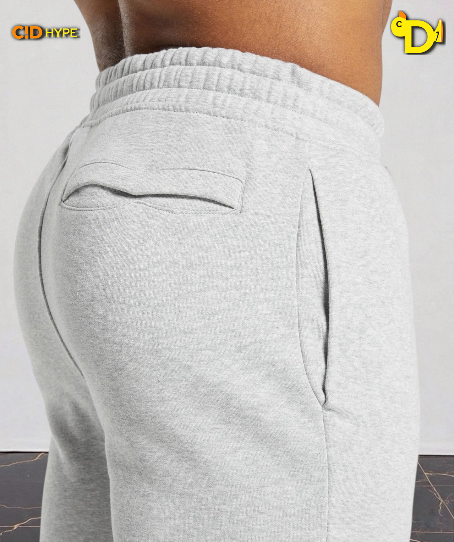 Crest Joggers "Light Grey Marl"