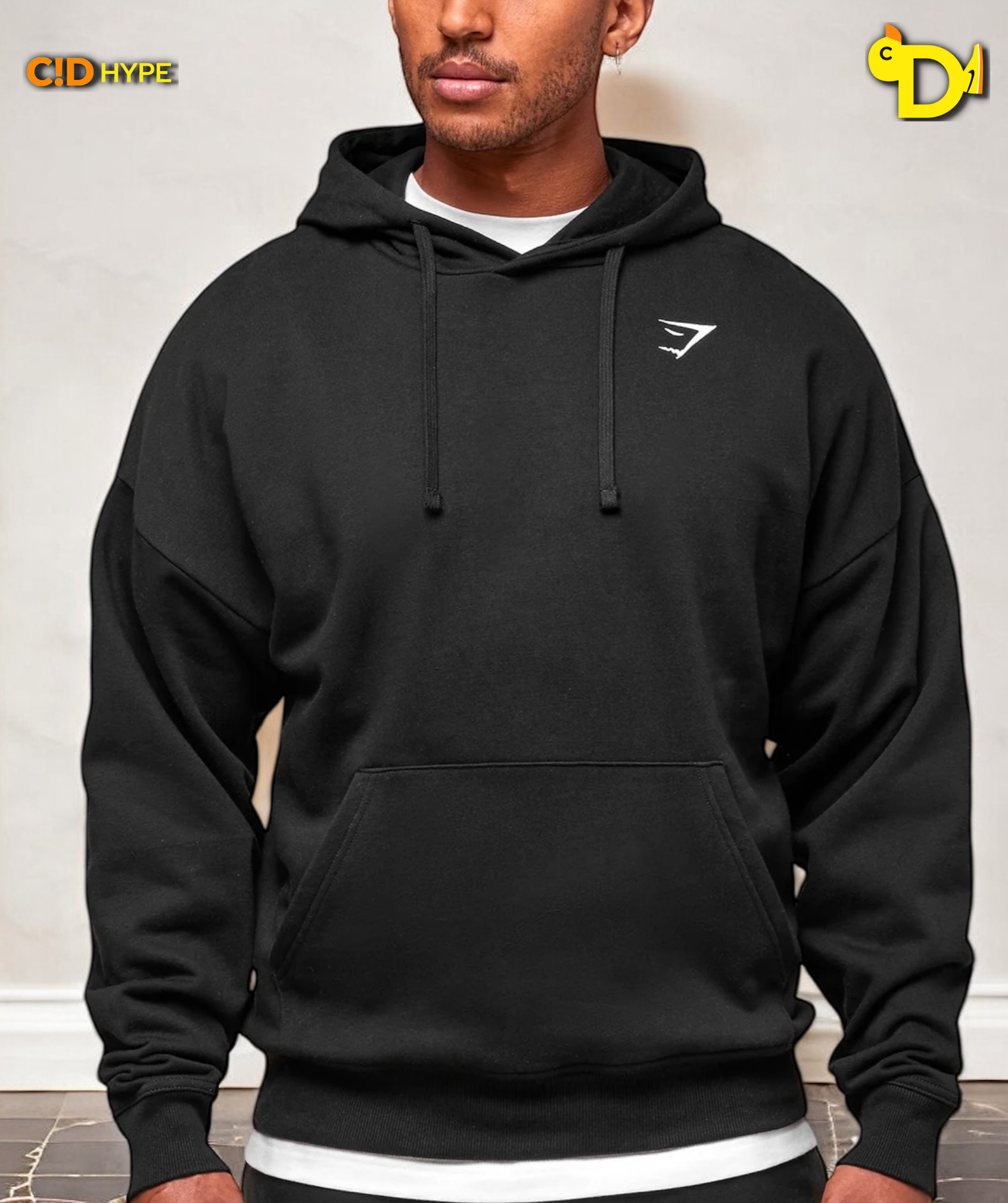 Crest Oversized Hoodie 