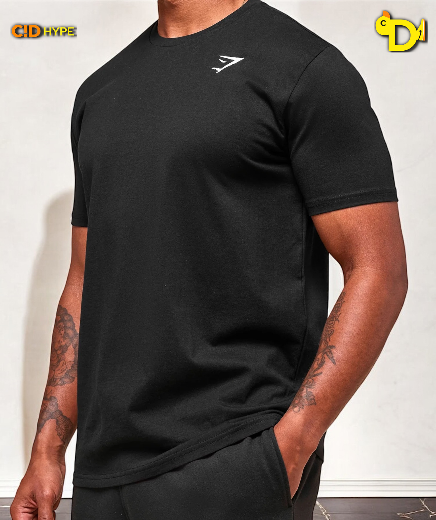 Crest T-Shirt "Black"