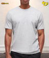 Crest T-Shirt "Light Grey Marl"
