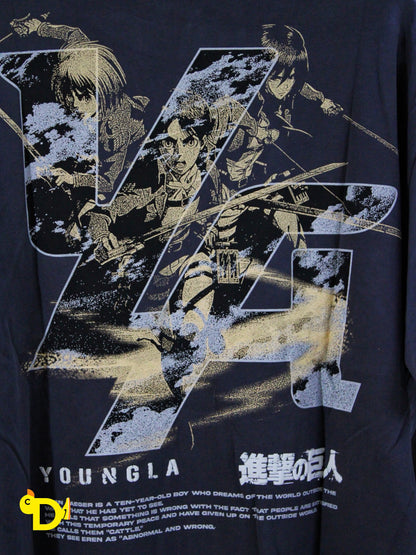 4186 - AOT x YLA Cropped Tees - The Trio