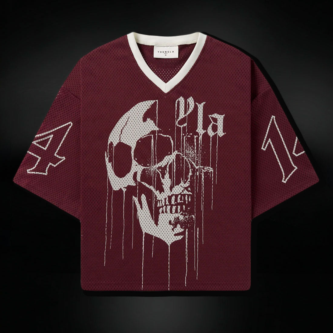 4015 - Drippy Skull Jersey