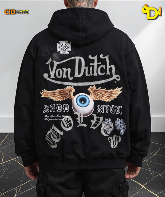 DSVD NFGU "Pierce" Hoodie in Black