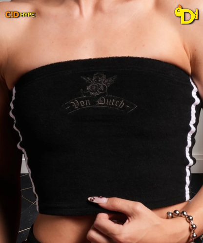 Darc Covenant "Tia" Tube Top in Black