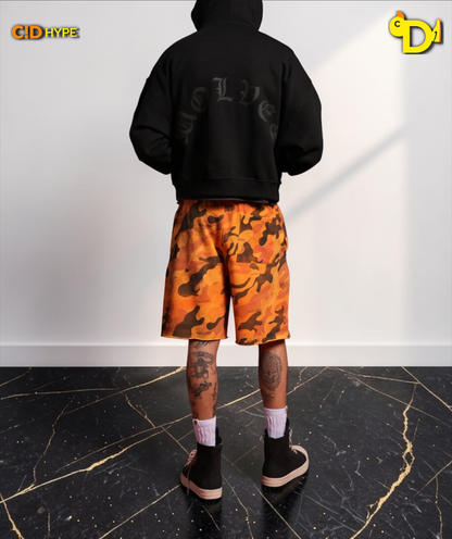 Darc Kulture Vex Double Zip Hoodie in Black