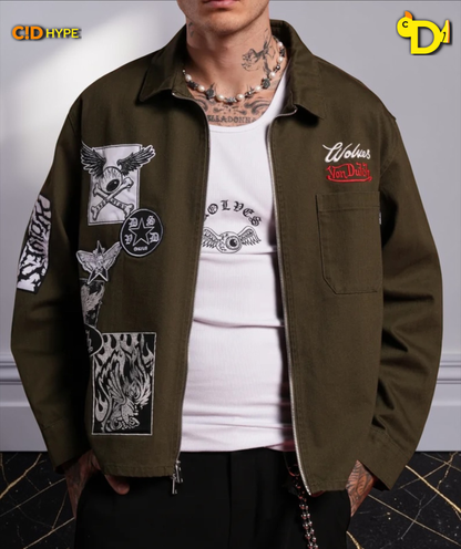 Darc Vice LS Vince Shirt in Olive