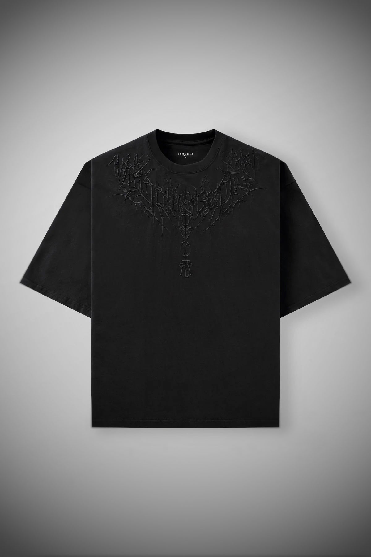 Dark Wave Tees- Black Wash- 4106