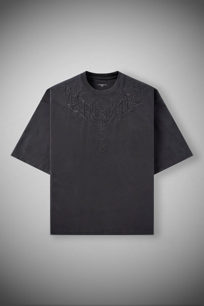 4106 - Dark Wave Tees - Charcoal Wash