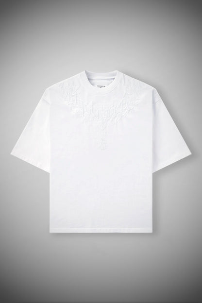 4106 - Dark Wave Tees - White