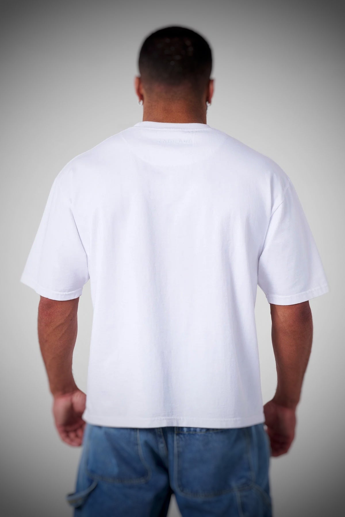 4106 - Dark Wave Tees - White