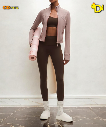Define Cropped Jacket Nulu "Ashen Rose/Rose Gold/Rose Gold"