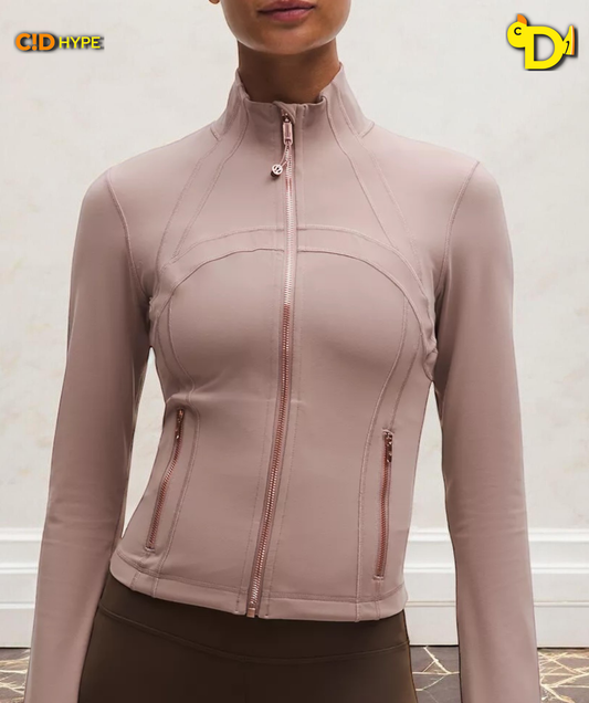 Define Cropped Jacket Nulu "Ashen Rose/Rose Gold/Rose Gold"