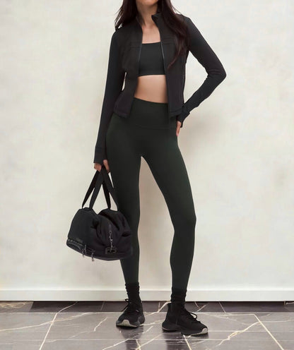 Define Cropped Jacket Nulu "Black"