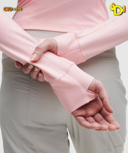 Define Cropped Jacket Nulu "Blush Quartz/Gold/Gold"